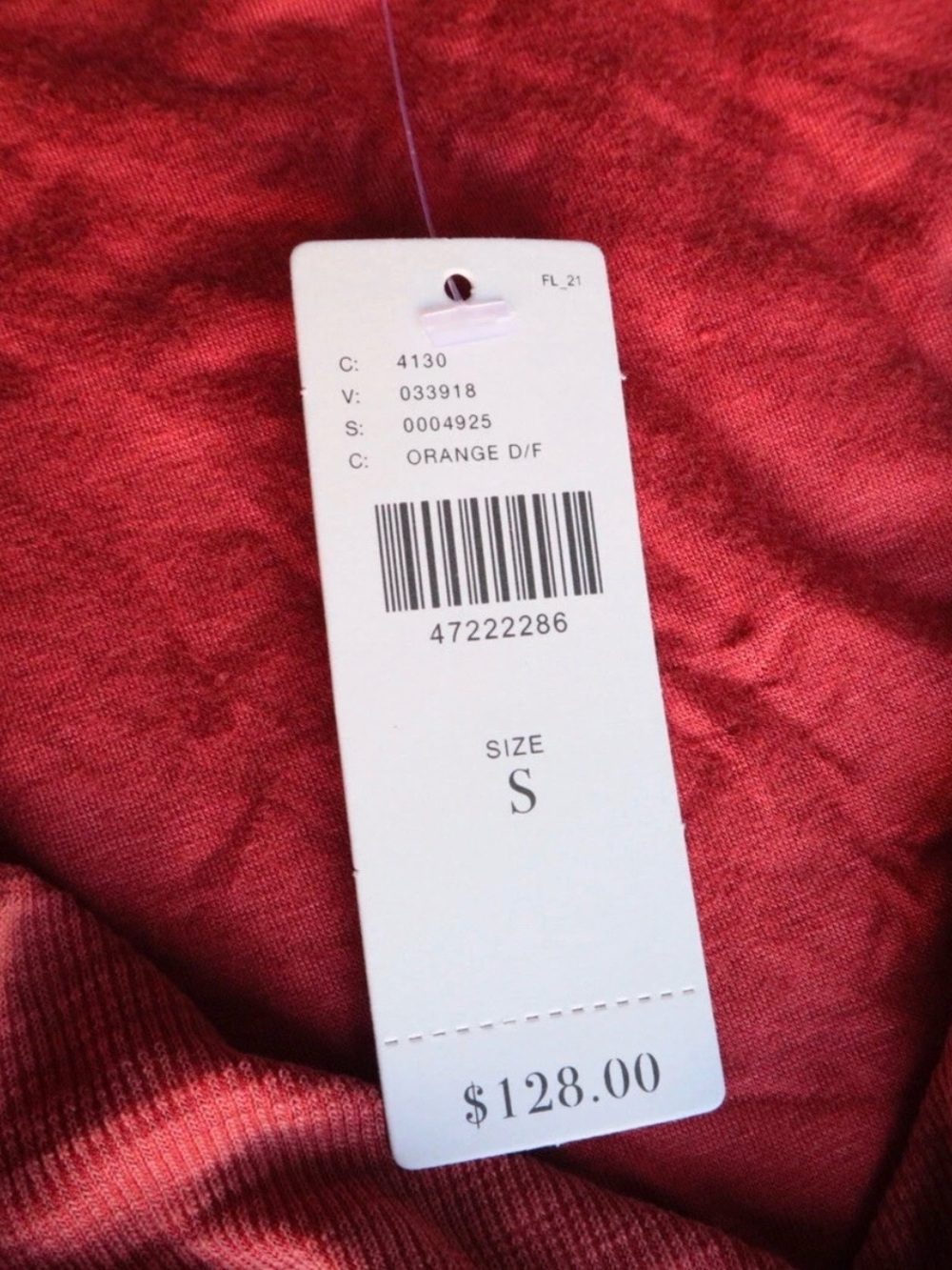 NWT Anthro Maeve Nora Midi Dress in Burnt Orange, Small - Picture 4 of 4